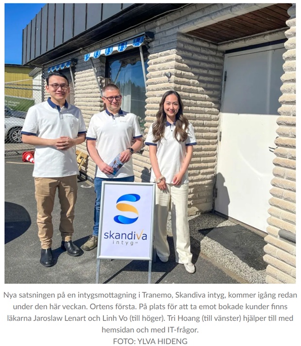 Ny intygstjänst öppnar i Tranemo